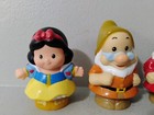 2012 Fisher-price Little People Disney Snow White   Seven Dwarfs Characters Toy