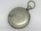 Antique 1870 s American Waltham Key Wind Silveroid Case Pocket Watch  For Parts