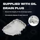 Transmission Oil Pan With Drain Plug Compatible With Honda 2015-2019 Fit 1 5l