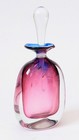 Vintage Murano    Glass Perfume Bottle With Dabber Perfect And Initialled  Em
