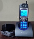 Panasonic Kx-td7896 Cordless Telephone Handset W  Charger  Ac Adapter  Battery