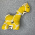 Vintage Eden Musical Giraffe Plush Lot Of 2 Wind Up Turning Neck   Bell Rattle