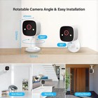 2 4g Wifi 3mp Home Security Camera Ip Smart Outdoor Night Vision Audio 4pack