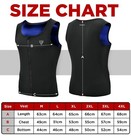 Rdx Men s Sauna Vest Heat Trapping Sweat Waist Trainer
