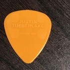 Justin Timberlake 2018-19 Tour Guitar Pick Orange