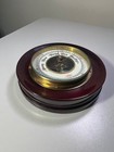 Vintage Atco Germany Mahogany Cased Beveled Glass Barometer- Works- b32