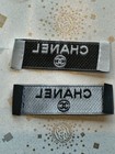 2 Chanel Clothing Replacement Label Tags Sewing  1 75  X 0 7    45x16 Mm