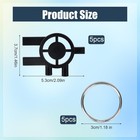 5pcs 3-in-1 Paper Towel Dispenser Key For Cintas   Sanis  Toilet Paper Holder   