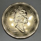 1952-2002 Unc Royal Canadian Mint  1 Loonie From Set  Golden Jubilee Special