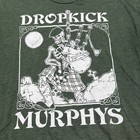Dropkick Murphys Band T-shirt Xl Green Skeleton Bagpipes Fields Of Athenry Tee