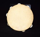 Vintage   Antique   Wooden   10 Inch Double Row Tambourine
