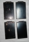 Lot Of 4 Kodak 2 1 4  X 3 1 4  Metal Cut Film Holders Vintage 