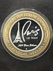  10 Paris Casino    in Memory Of Sept  11  2001     999 Fine Silver Strike  Lv  Nv 