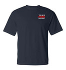 Custom Name Fire Dept T-shirt With Chevrons