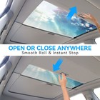 Honistar Retractable Sunroof Sunshade For 20-23 Tesla Model Y    c Uv Protection