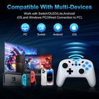 Bluetooth Wireless Controller For Nintendo Switch Lite oled Pc Ios Android Phone