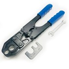 Efield Pex 1 2    3 4 Combo Crimp Tool Kit With Ring Removal Tool   Pipe Cutter