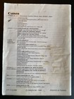 Genuine Canon Eos Rebel G Rebel Q Qd Slr 35mm Camera Instruction Manual -canon