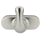 Recpro Rv Shower Faucet Diverter Valve Single Lever   4 Inch   Brushed Nickel
