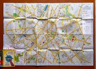Vintage Map   Guide  Postcards For Brussels 1960   s