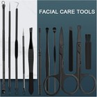 18-in-1 Stainless Steel Pedicure Manicure Set     Professional Grooming Kit With T