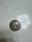 1844 Shilling Victoria British Silver Coin  Sold As Is