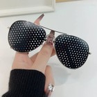 Small Hole Glasses Eyes Correction Exercise Eyesight Care Improvement Unisex