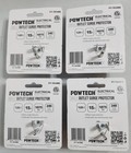 4 Pk Single Outlet 3 Prong Power Adapter Grounded Wall Tap Surge Protector Plug