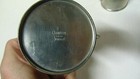 Vintage Standish Solid Pewter Creamer And Sugar 1920s Art Deco 2 5x3 