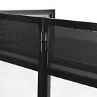 Dj Event Facade White black Scrim Metal Frame Booth 20 x40 table Station 2 Lamp