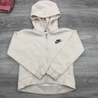 Nike Sweatshirt Lot Of 3 Little Girls 6-7 Pink Brown Leopard Fleece Swoosh Cozy