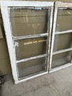 Vintage Glass Farmhouse Old Wood Window Frame Panels Salvage  
