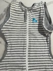 Love To Dream Swaddle Up Transition Bag Sz M No Wings Tog 1 0 Striped Gray