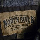 North River Men   s Size Xxl Plaid Long Sleeve Button Down Outdoor Shirt Flannel
