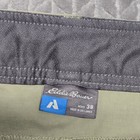 2 Eddie Bauer First Ascent Mens 38 Grey Green Hiking Cargo Shorts Nylon Stretch