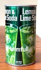  clean  Pre-zip Brimfull Lemon   Lime Lift Ring Pull Tab Soda Can