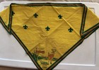 Lot Of 6 Vintage 69   70 Boy Scout Neckerchiefs Jamboree  Camp Trexler   Troop