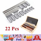 22 Pcs Hss Metric Keyway Broach Set Metric Size Metalworking Tool 4 5 6 8mm