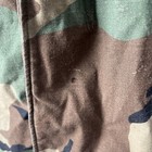 Vintage Army Jacket With Hood Size Medium
