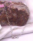 Sterling Silver Heart Ankle Bracelet - Anklet - Variety Of Sizes - 9  To 13 