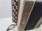Vintage Ussr Bayan Button Accordion Kreminne Soviet 3-row For Parts   Repair