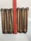 Wood Bobbins Spools Wooden Industrial Style Spindles 8 75  Wooden Quills Lot-10 