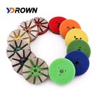 Metal Diamond Floor Polishing Pads 3  Concrete Floor Polisher Grinding Discs