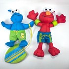 Fisher Price Sesame Street Splash   Scribble Elmo 2003    Cookie Monster 2005 