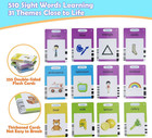 Spanish   English 510 Words Alphabet Bilingual Talking Flash Cards For 3-8 Years