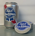 Pabst Blue Ribbon Pbr Can 5-piece Coaster Set   Craft Beer   Eclectic Arts Bar