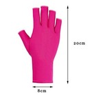 Anti Uv Gloves For Nail Lamp Light Manicure Gloves Uv Protection Gloves Finge   