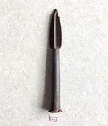 19c Antique Iron Spear Head Original Old Collectible 9  Long Sp151