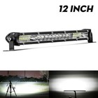 12inch Led Light Bar Spot Flood Combo For Truck Suv Atv Jeep Offroad Driving