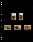  8 50 Scott Value - 2017 Kenya The  big Five  Of African Wildlife Cv Mnh Nh Umm